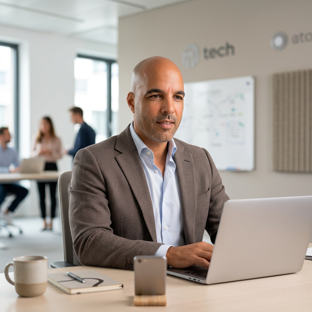 Brian Hamer, oprichter van NextProfs